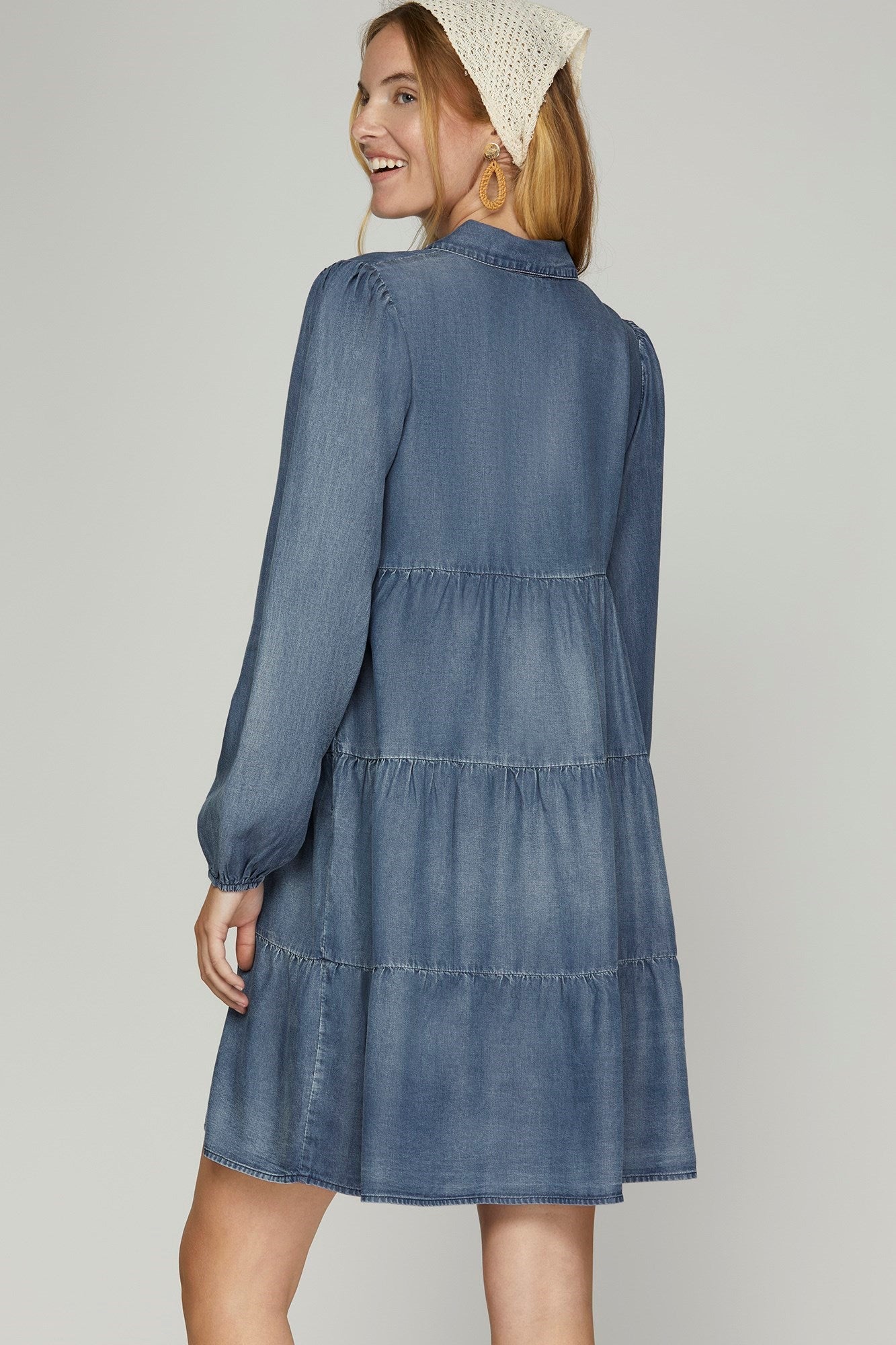 She & Sky Denim Dress