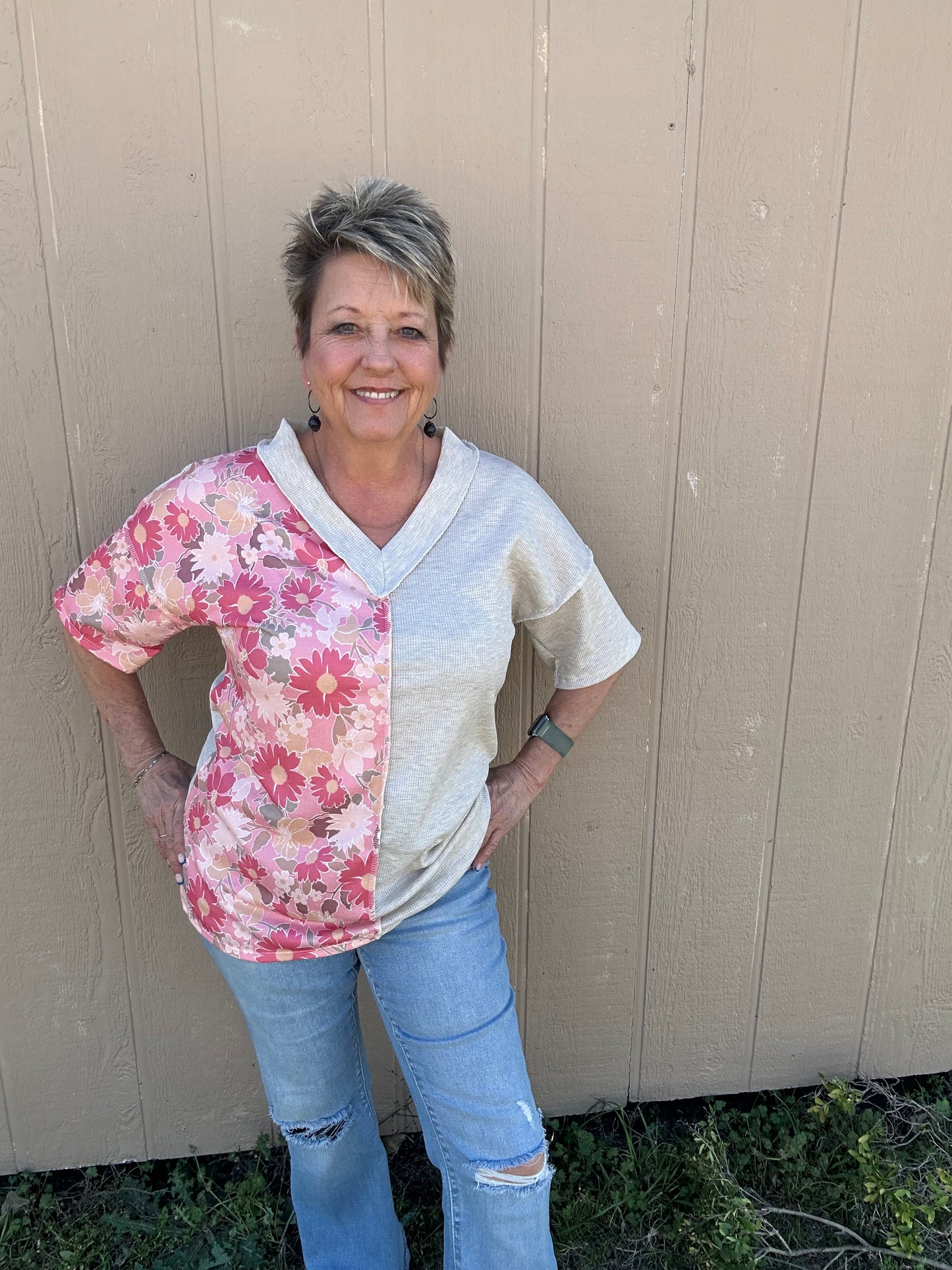 Split Top Plus Size