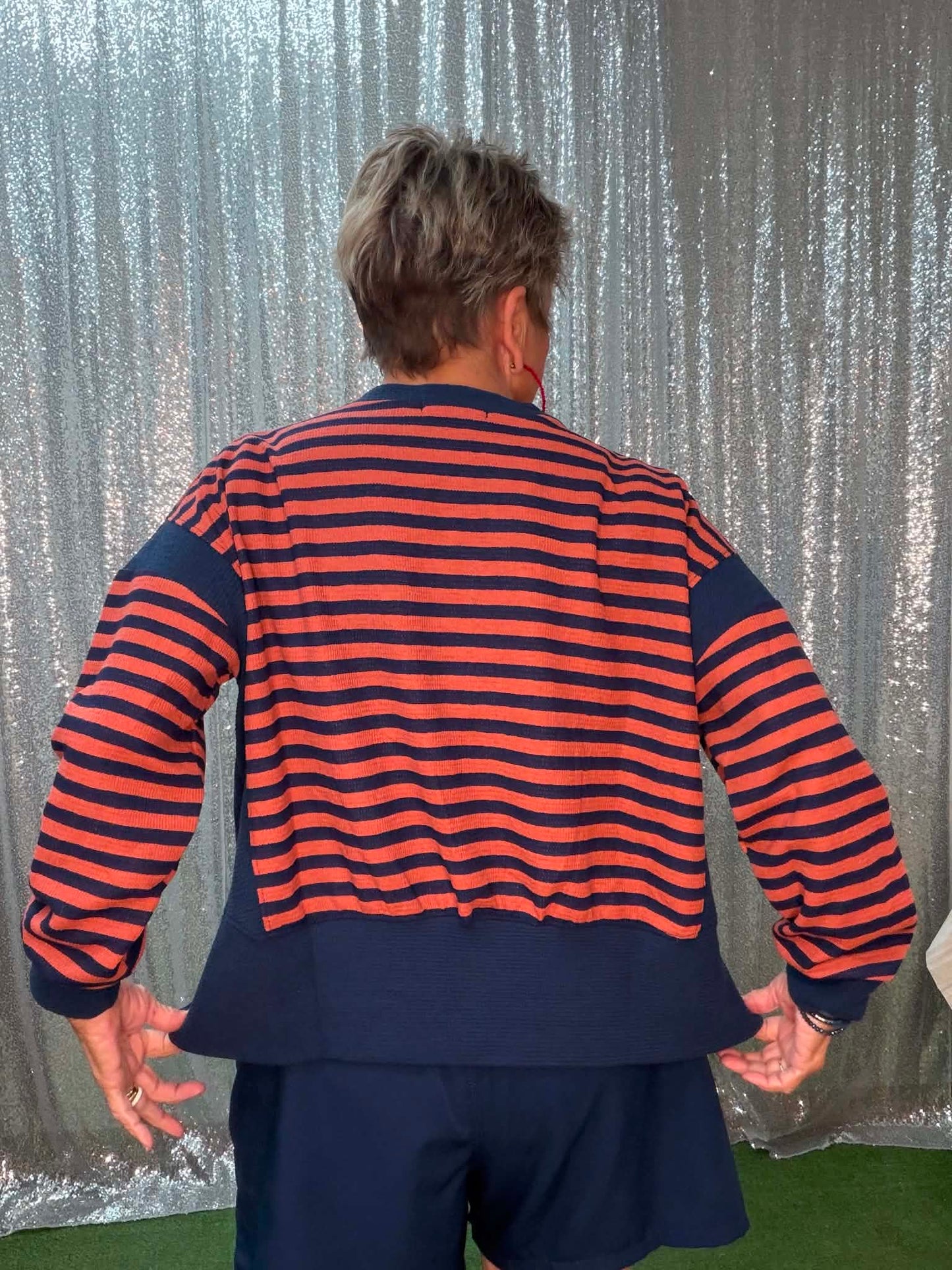 Tres Bien stripe knit top