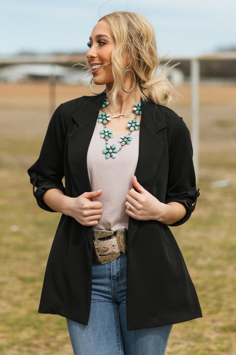 ANDREE by Unit Blazer Plus Size