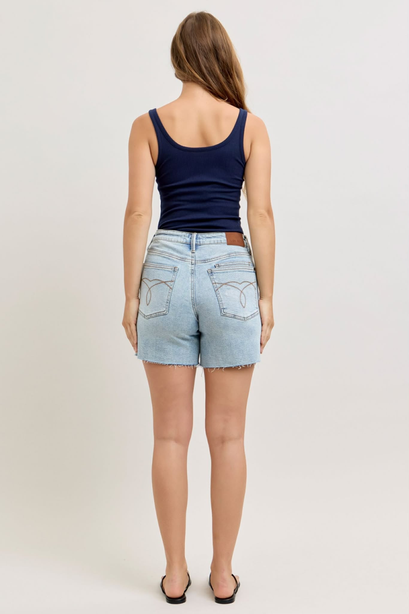Judy Blue MR Rigid Magic Dad shorts