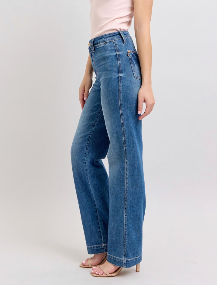 Judy Blue Straight Trousers