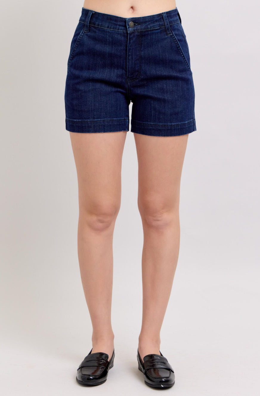 Judy Blue Trouser Shorts Plus Size