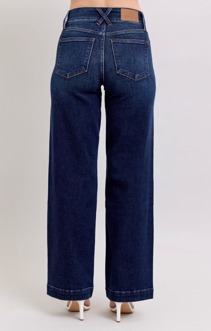 Judy Blue Wide Leg Trousers Plus size