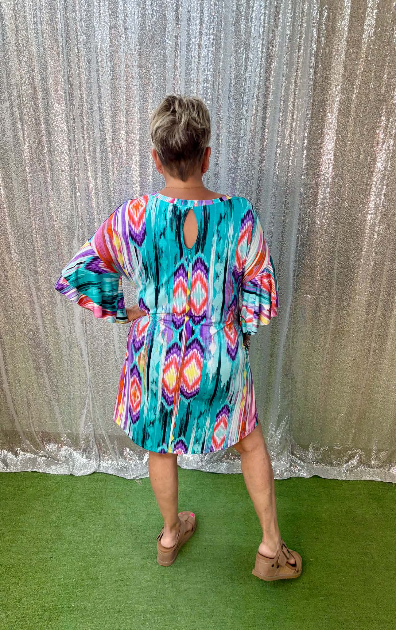 Multicolored dress