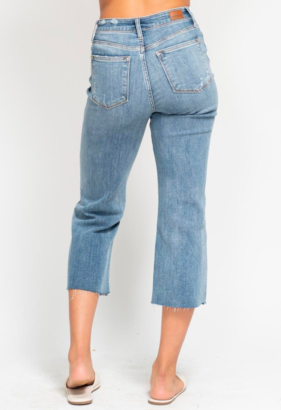 Judy Blue Wide Leg Crops