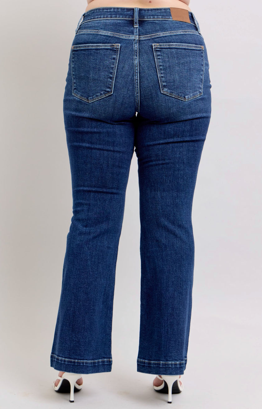 Judy Blue Trouser Flares Plus Size