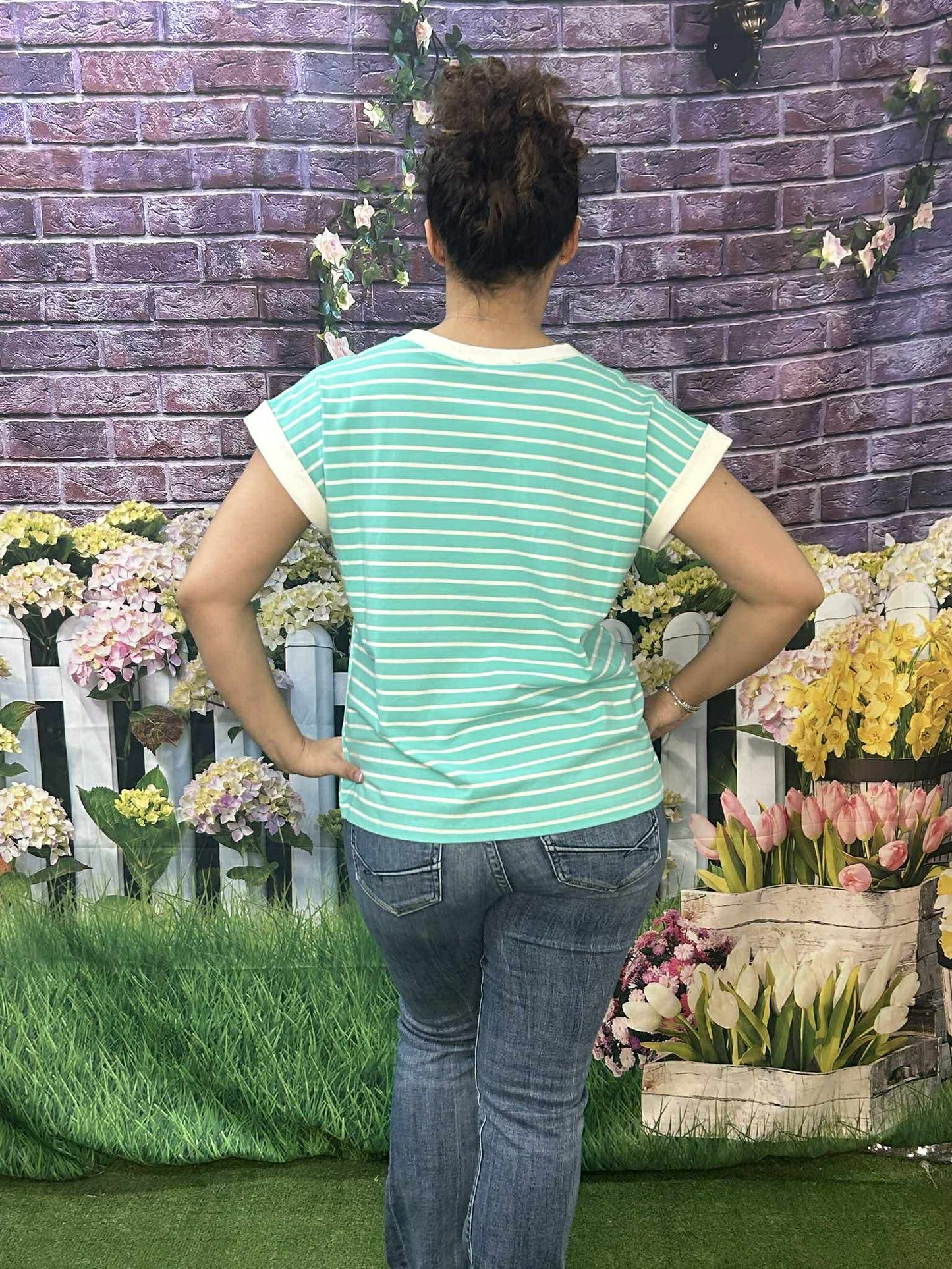 Zenana Stripe Top