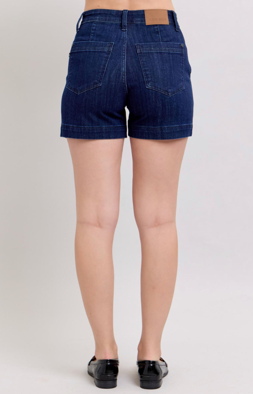 Judy Blue Trouser Shorts Plus Size
