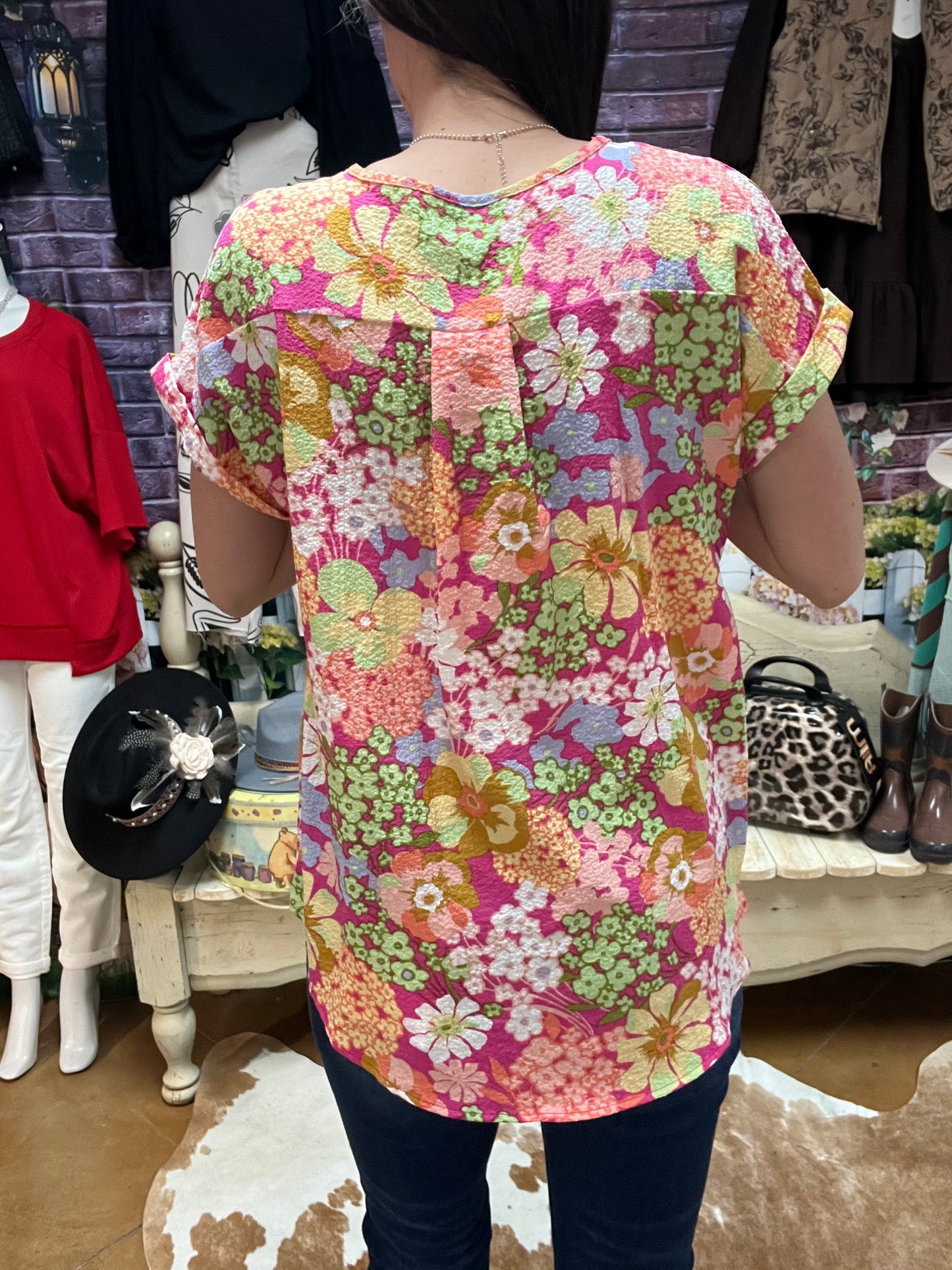 Plus Size Heimish Floral Top