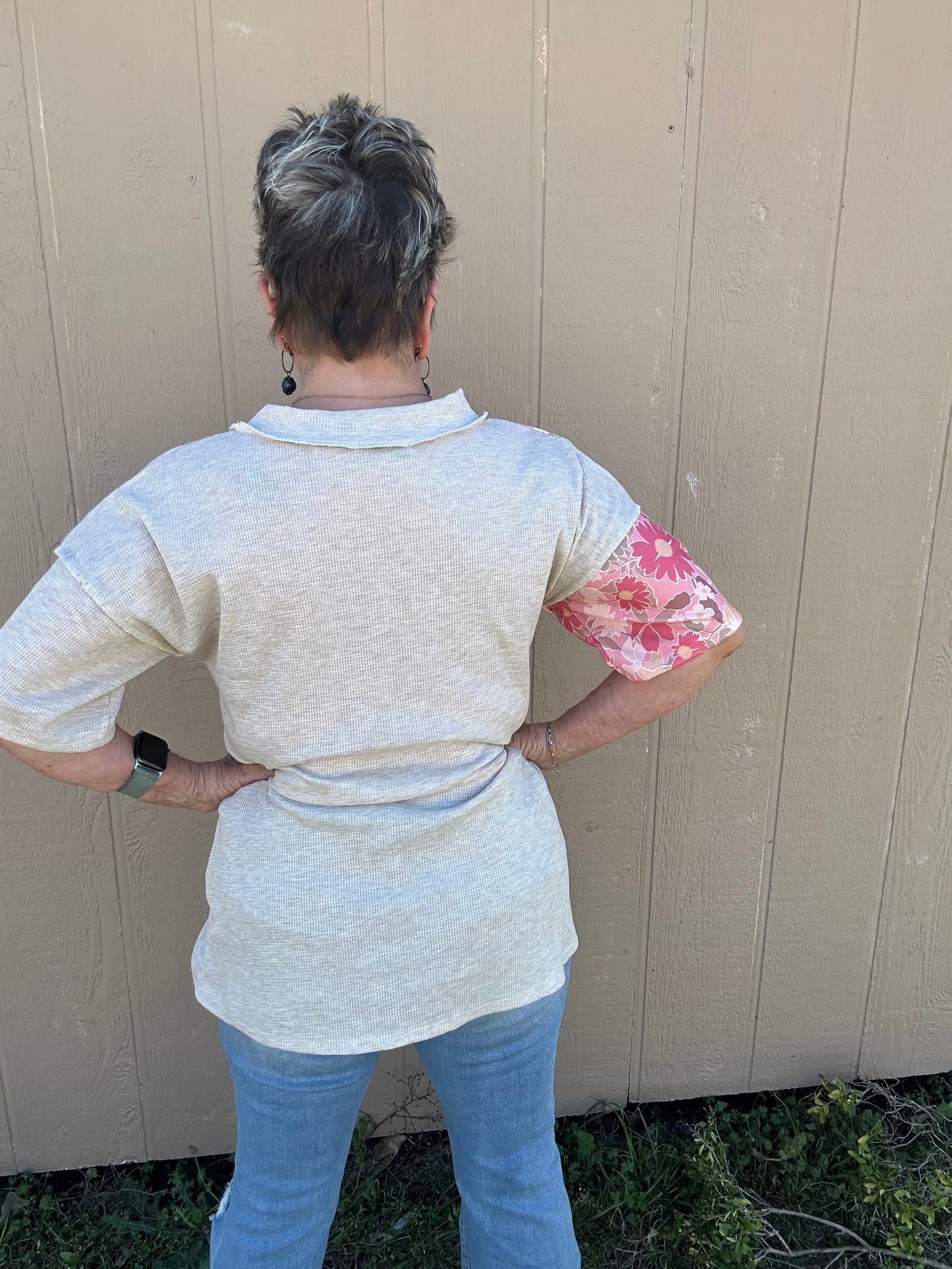 Split Top Plus Size