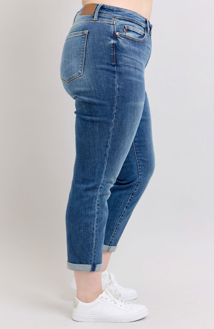 Judy Blue Boyfriend Jeans Plus Size