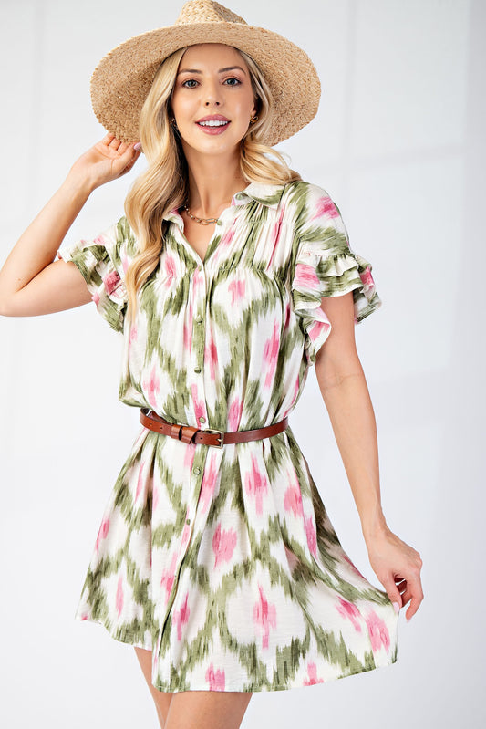 Button Up Shirt Dress