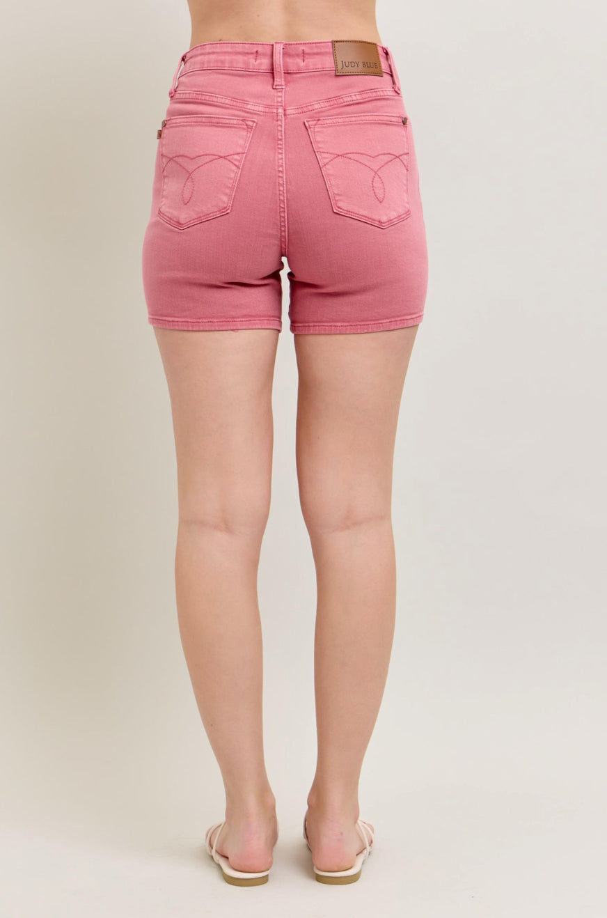 Judy Blue Rose Shorts