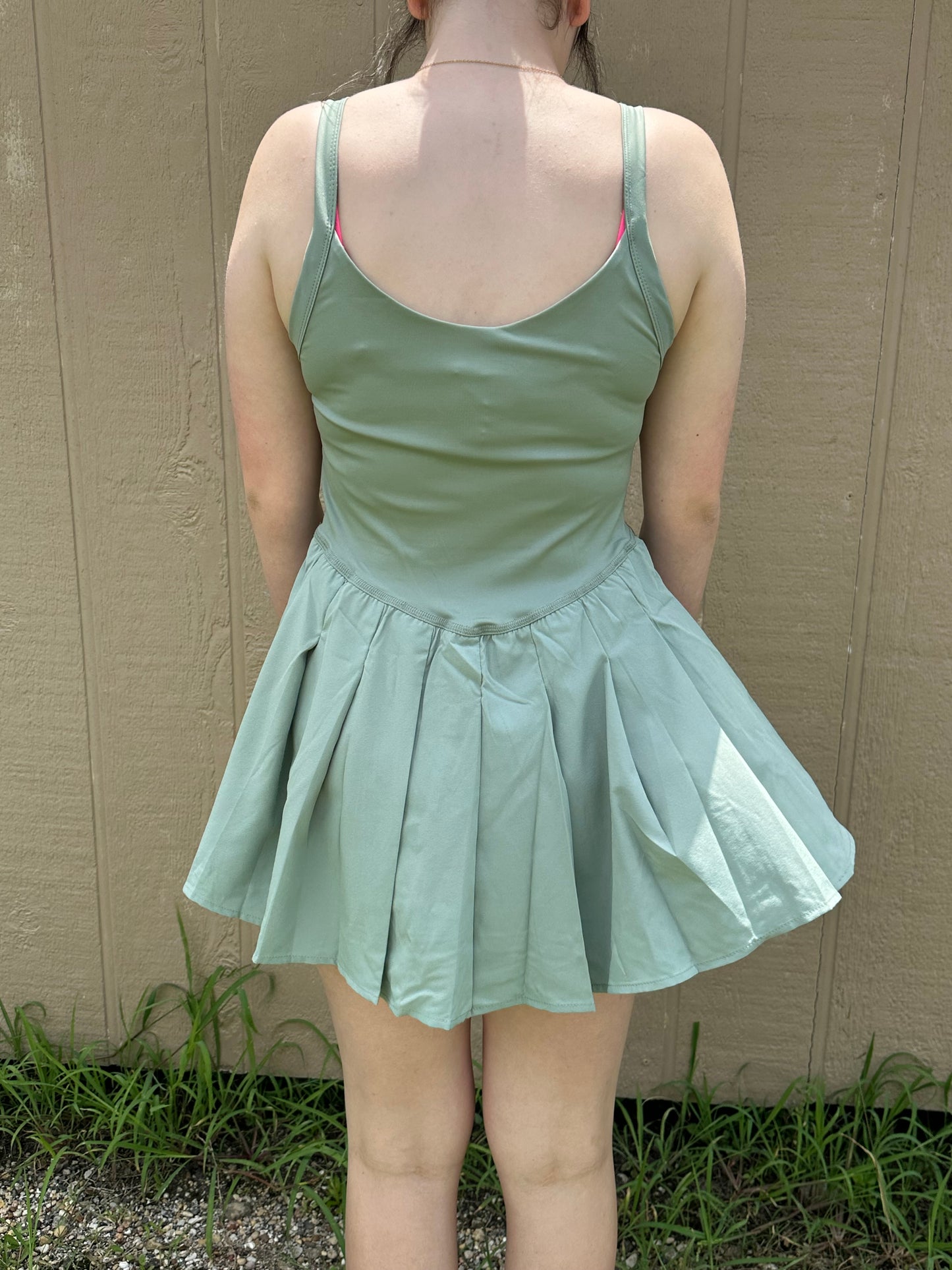 Ruffled Skirt Romper