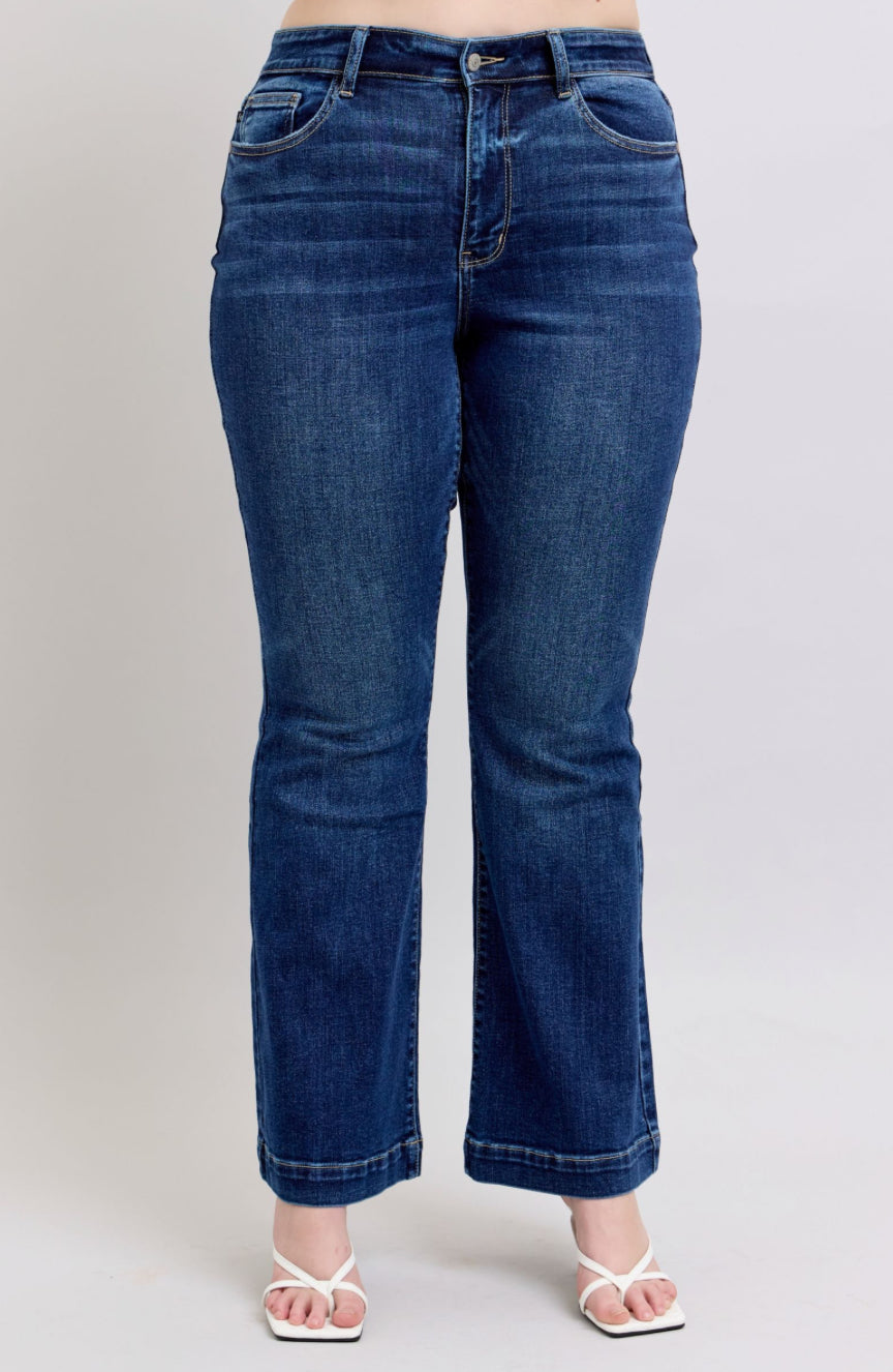 Judy Blue Trouser Flares Plus Size