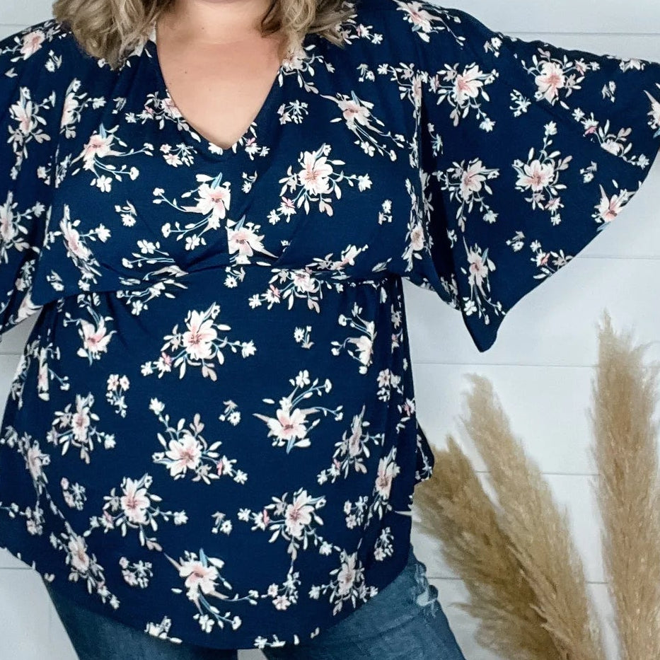 Dear Scarlett Bell Sleeve Top