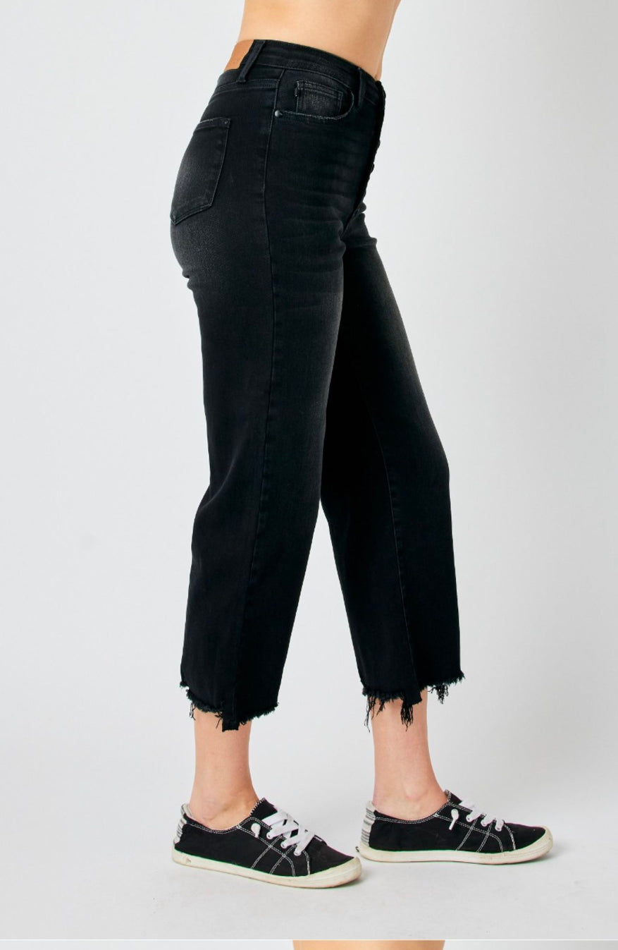 Judy Blue Wide Leg Crop Plus Size