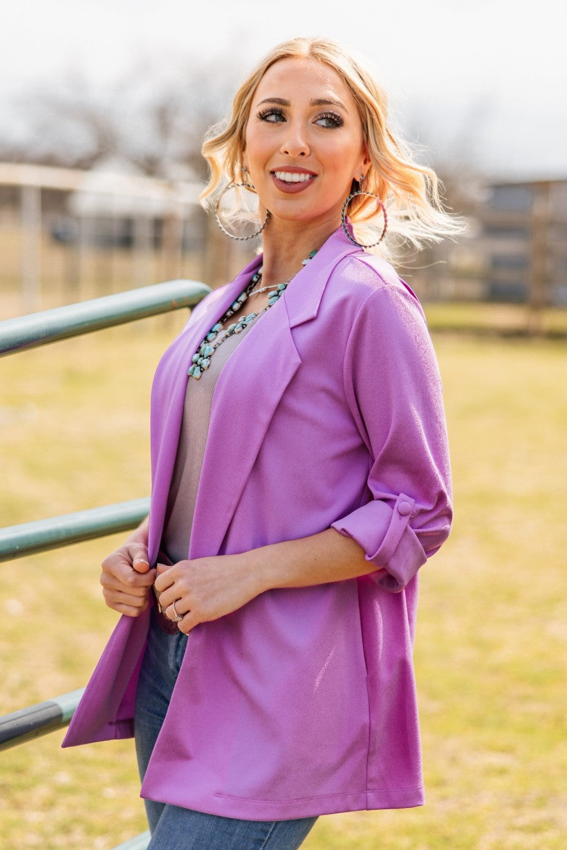 ANDREE by Unit Blazer Plus Size