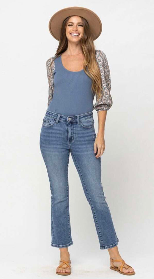Judy Blue Cropped Boot Cut denim