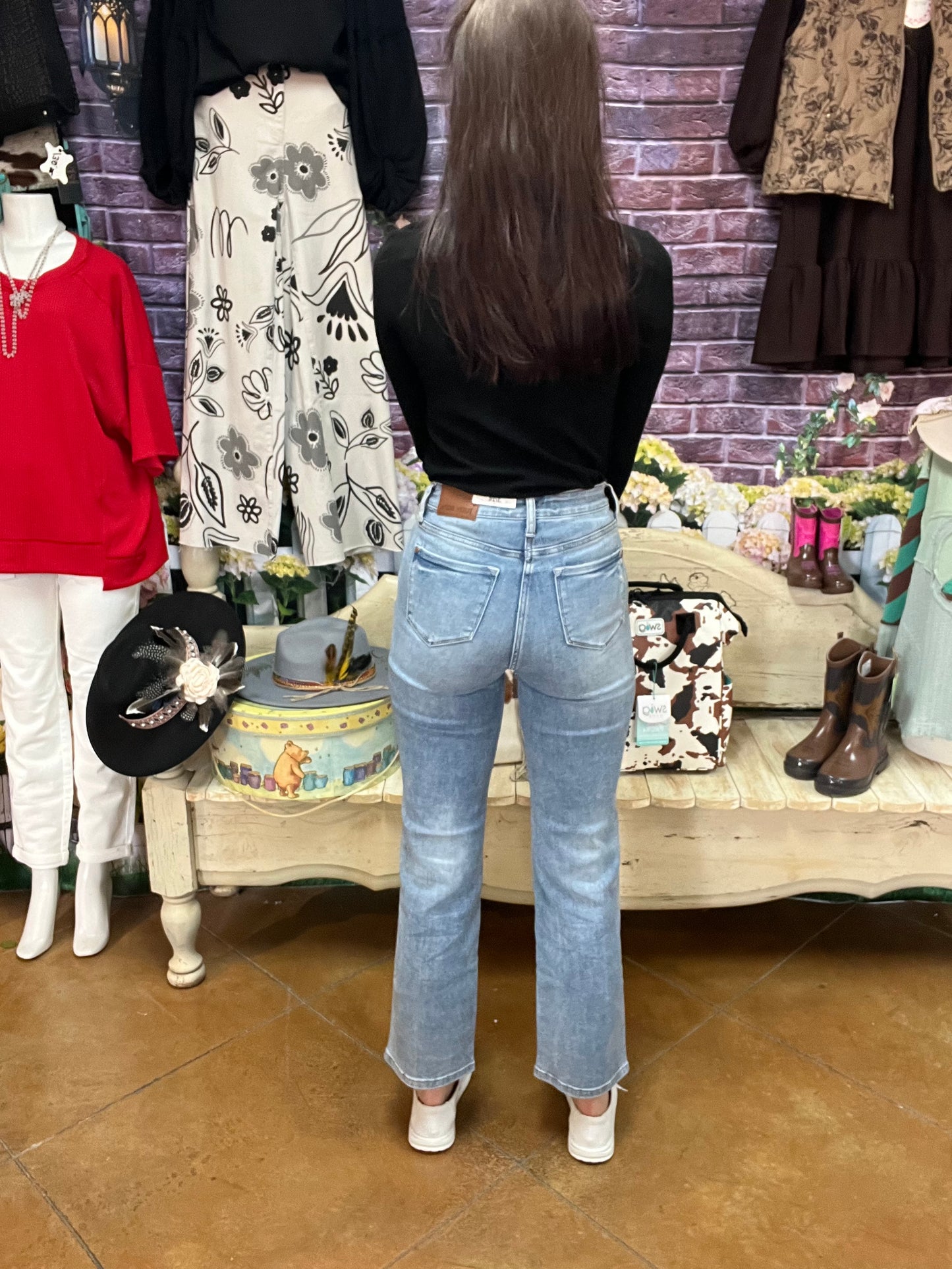 Judy Blue Straight Leg Jeans