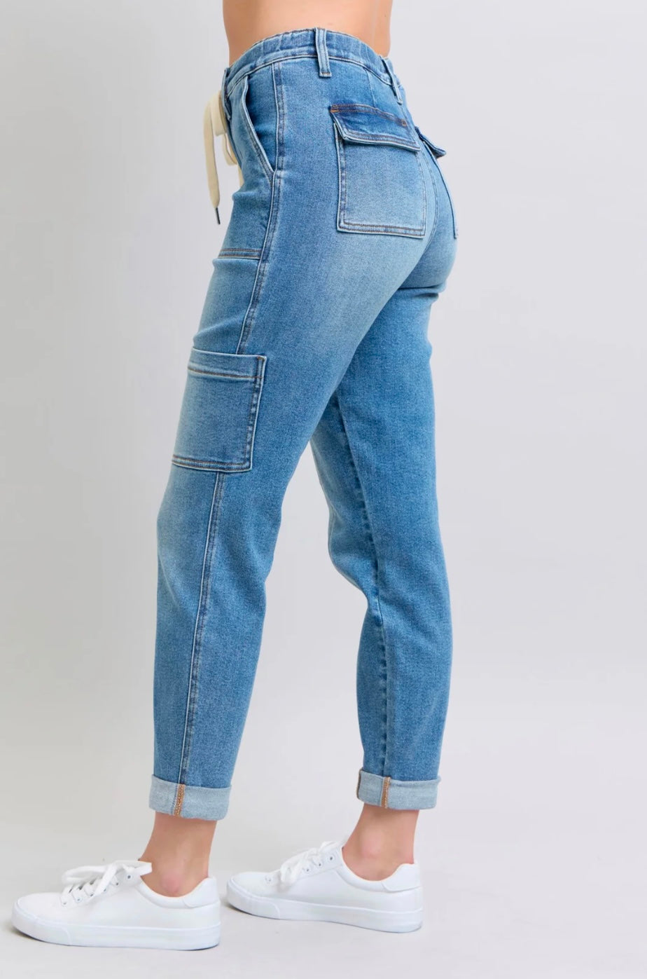 **Judy Blue denim Joggers-MD