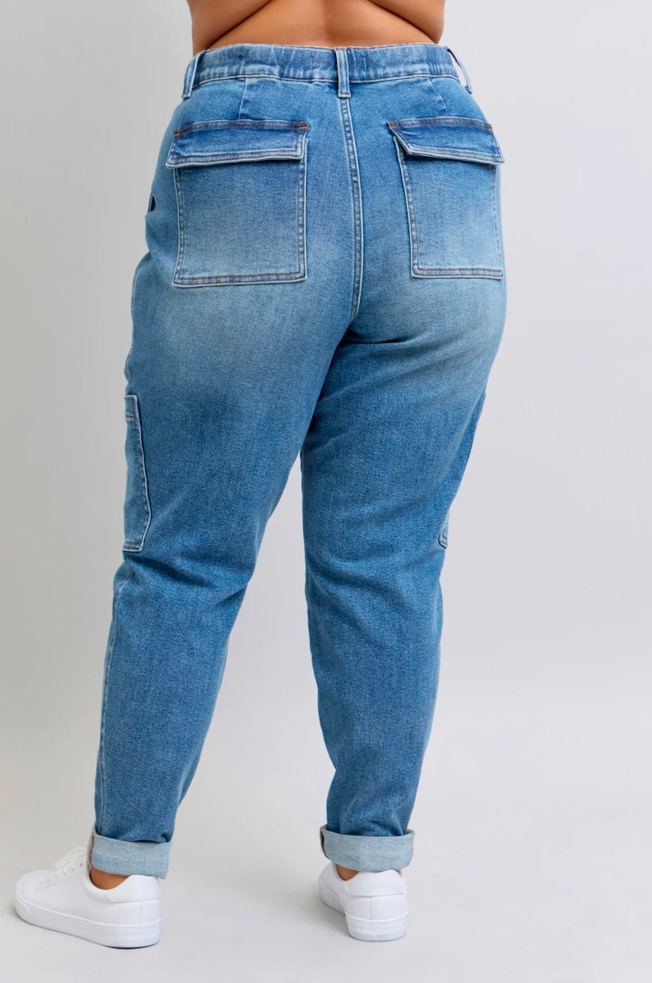 **Judy Blue denim Joggers - Plus Size