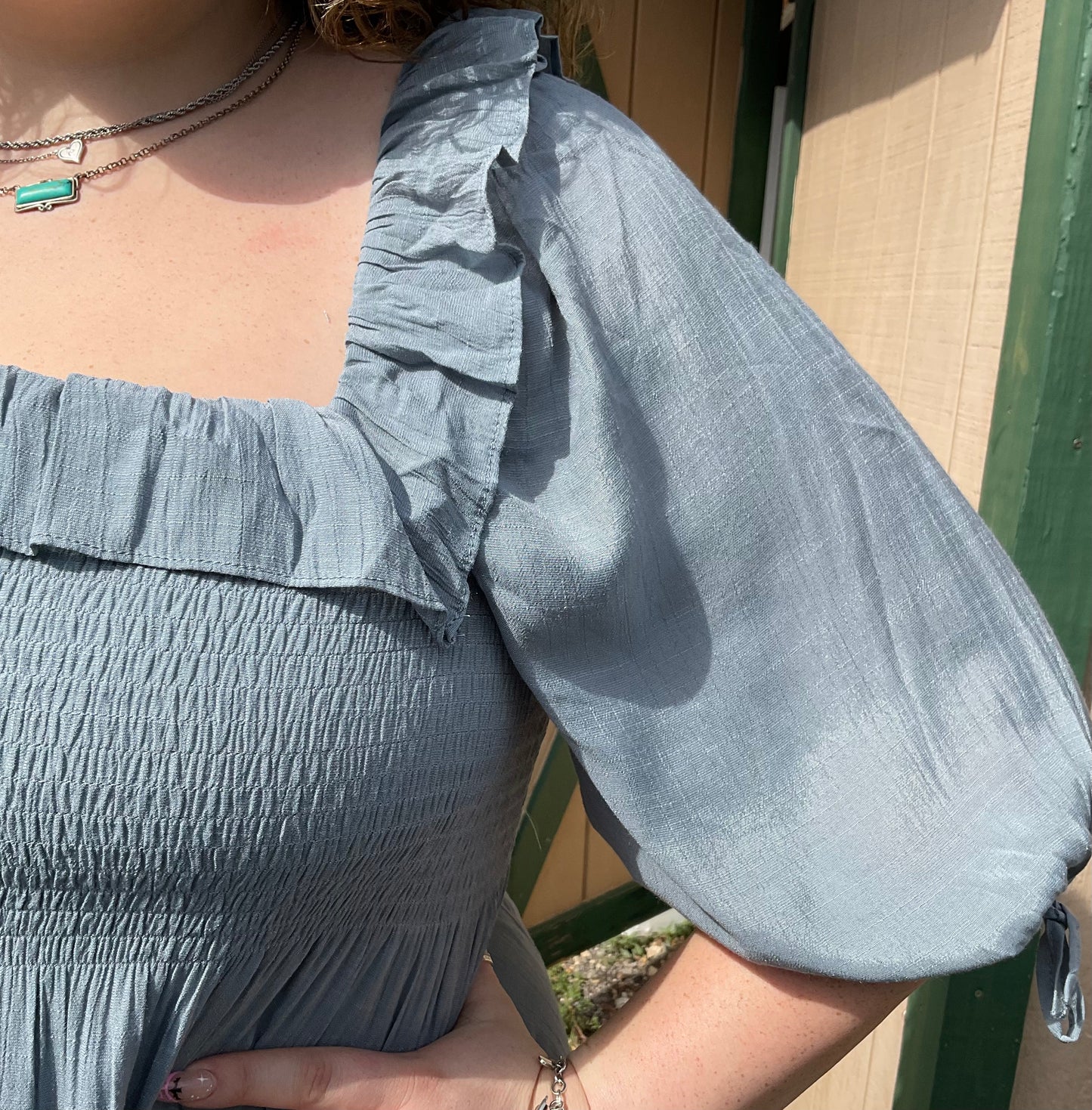 Wishlist Tiered Midi Dress