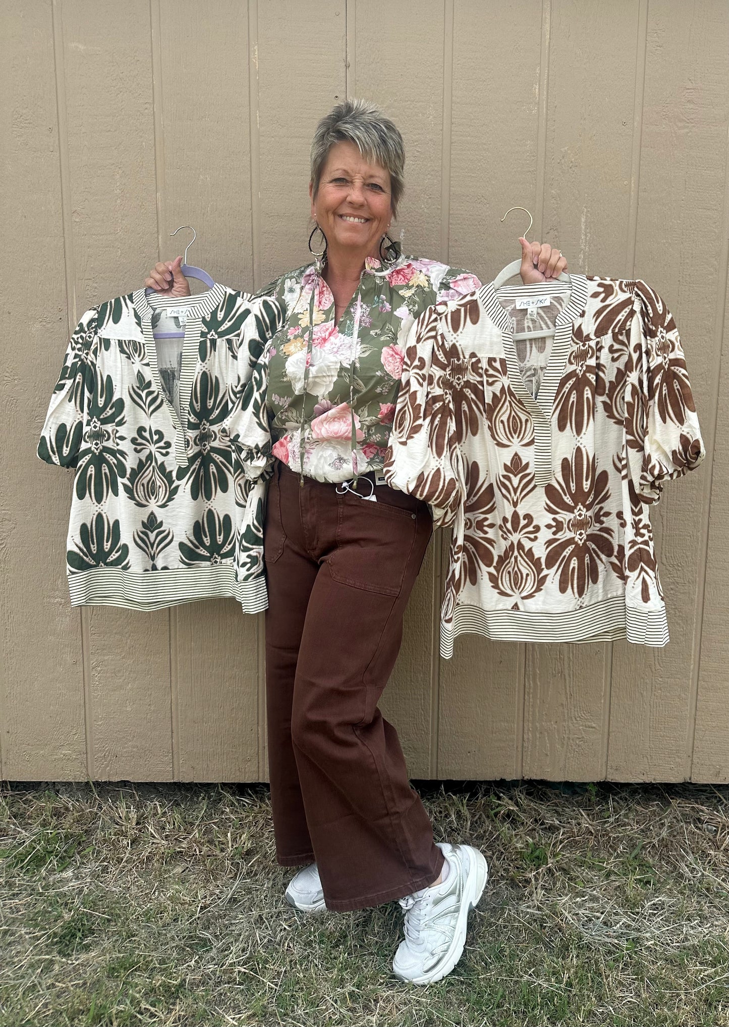 Judy Blue Maple Wide leg crops