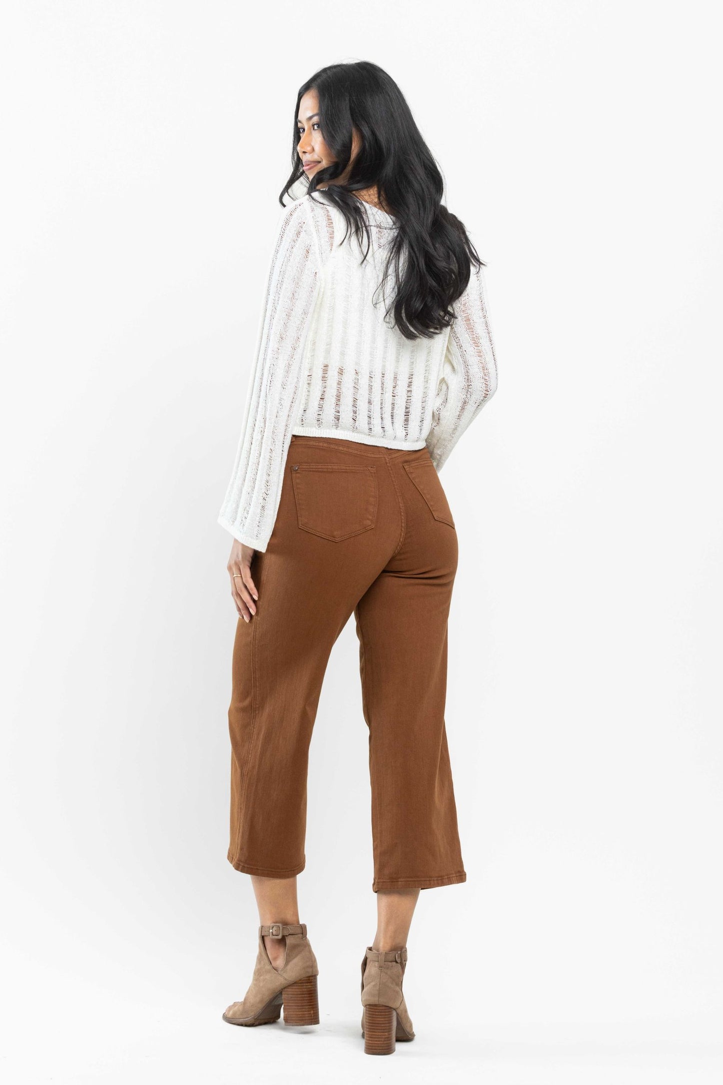 **Judy Blue Garment dyed Crop pants Plus Size