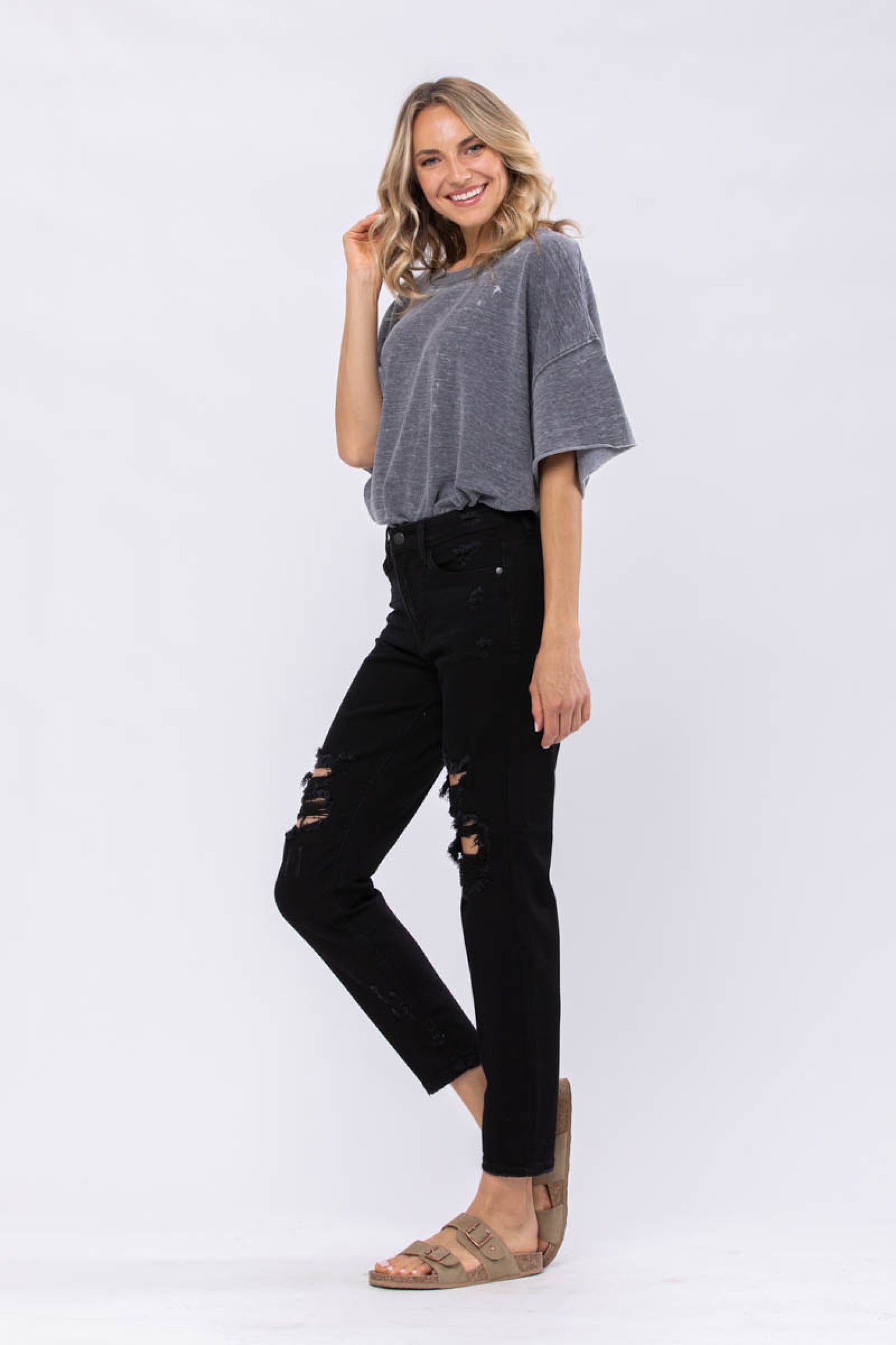 **Judy Blue plus size Boyfriend fit