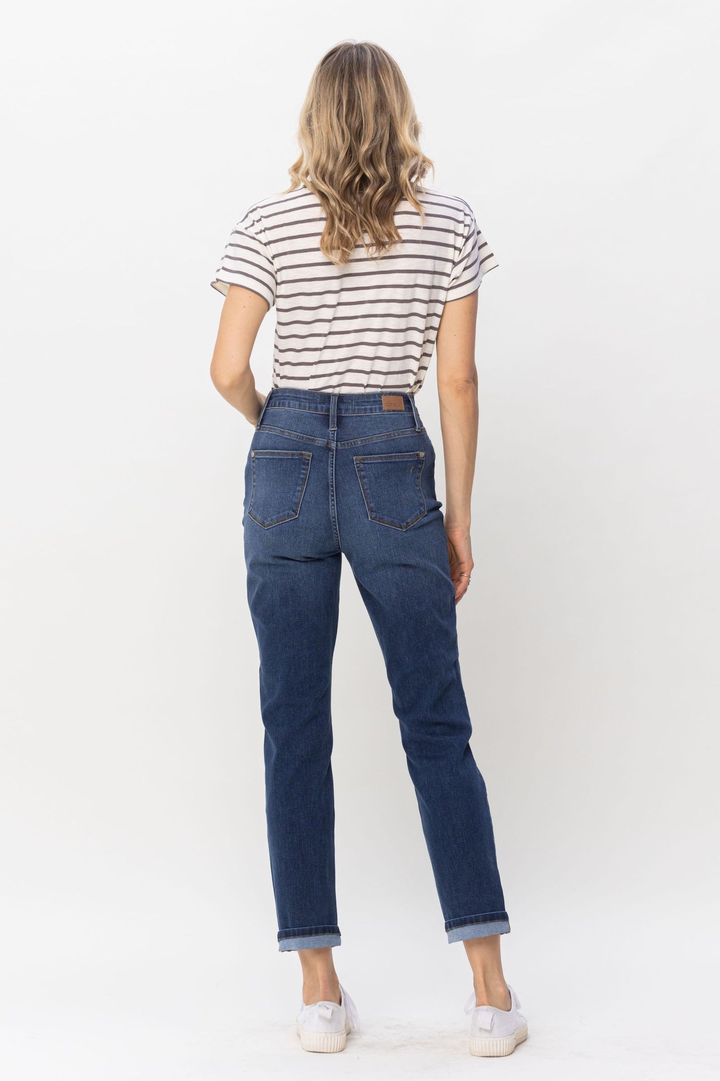 Judy Blue Boyfriend fit Dark Wash Plus size