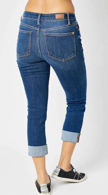 **Judy Blue Skinny fit Capri Plus Size