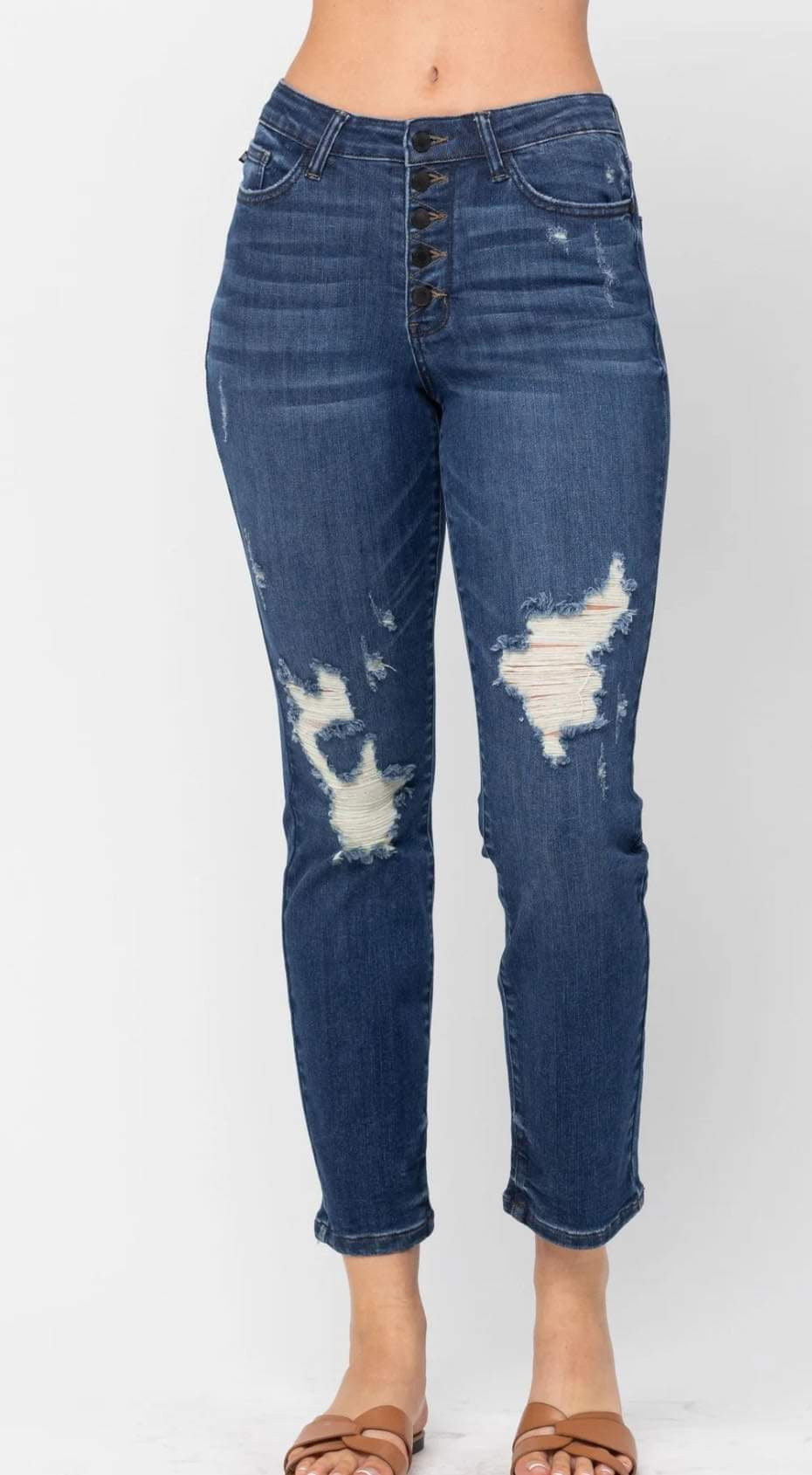**Judy Blue plus size Boyfriend fit
