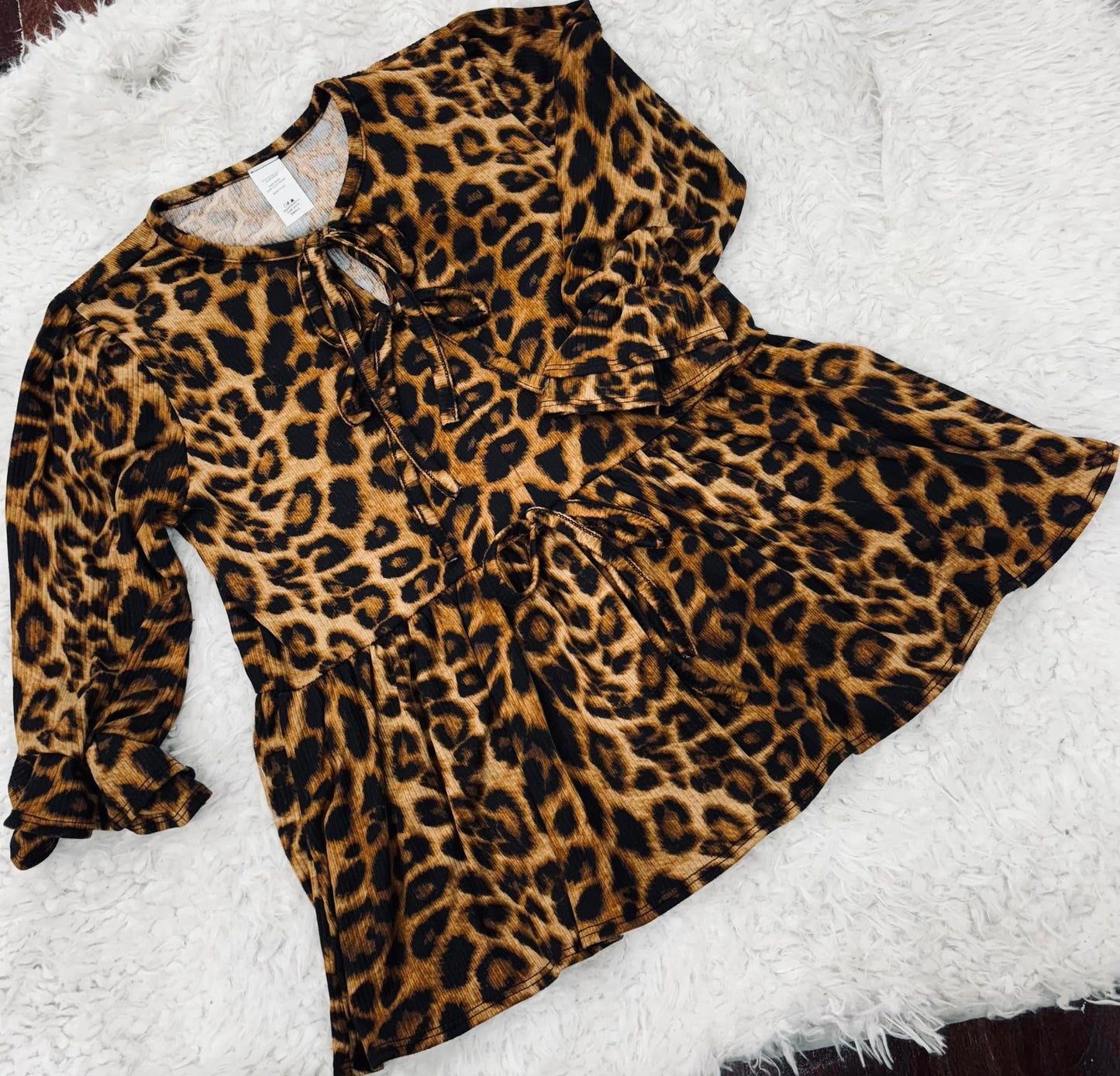 Leopard Print top - Reg and Plus
