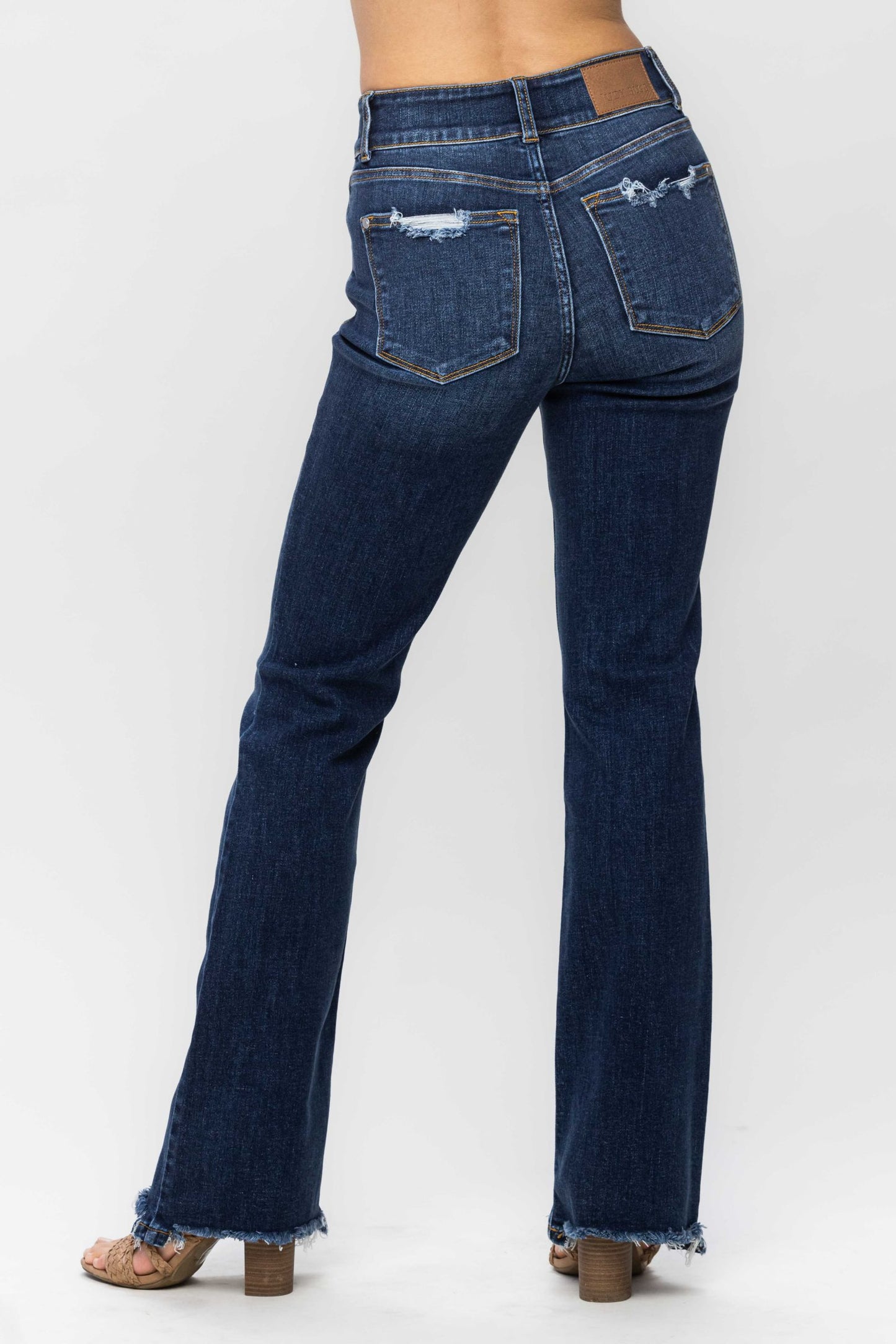 **Judy Blue Double Button Bootcut Plus size