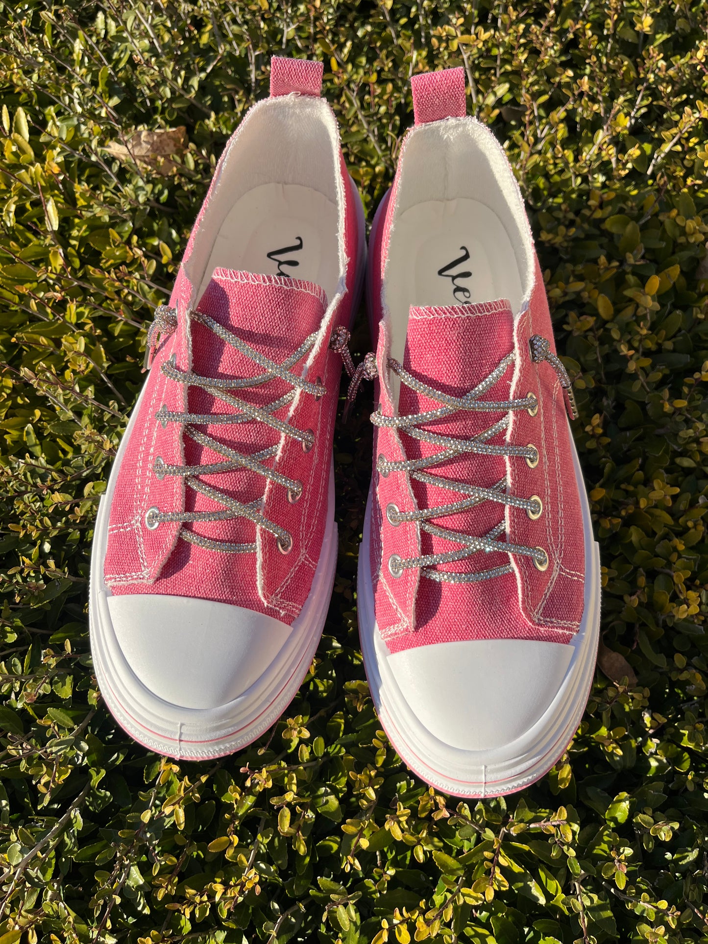 Aman Sparkle Gypsy Jazz Pink Tennies