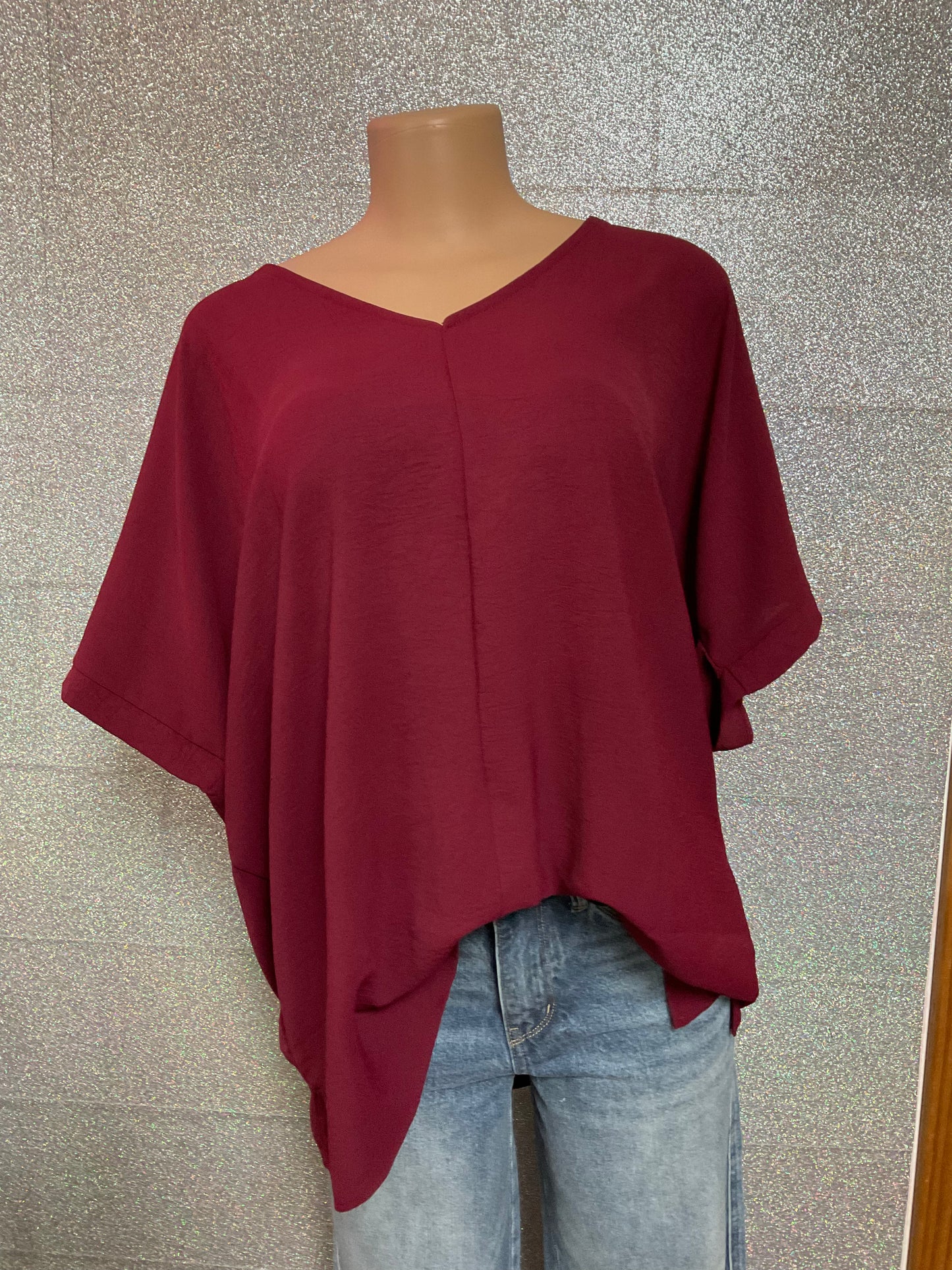 Mittoshop Vneck Plus Top