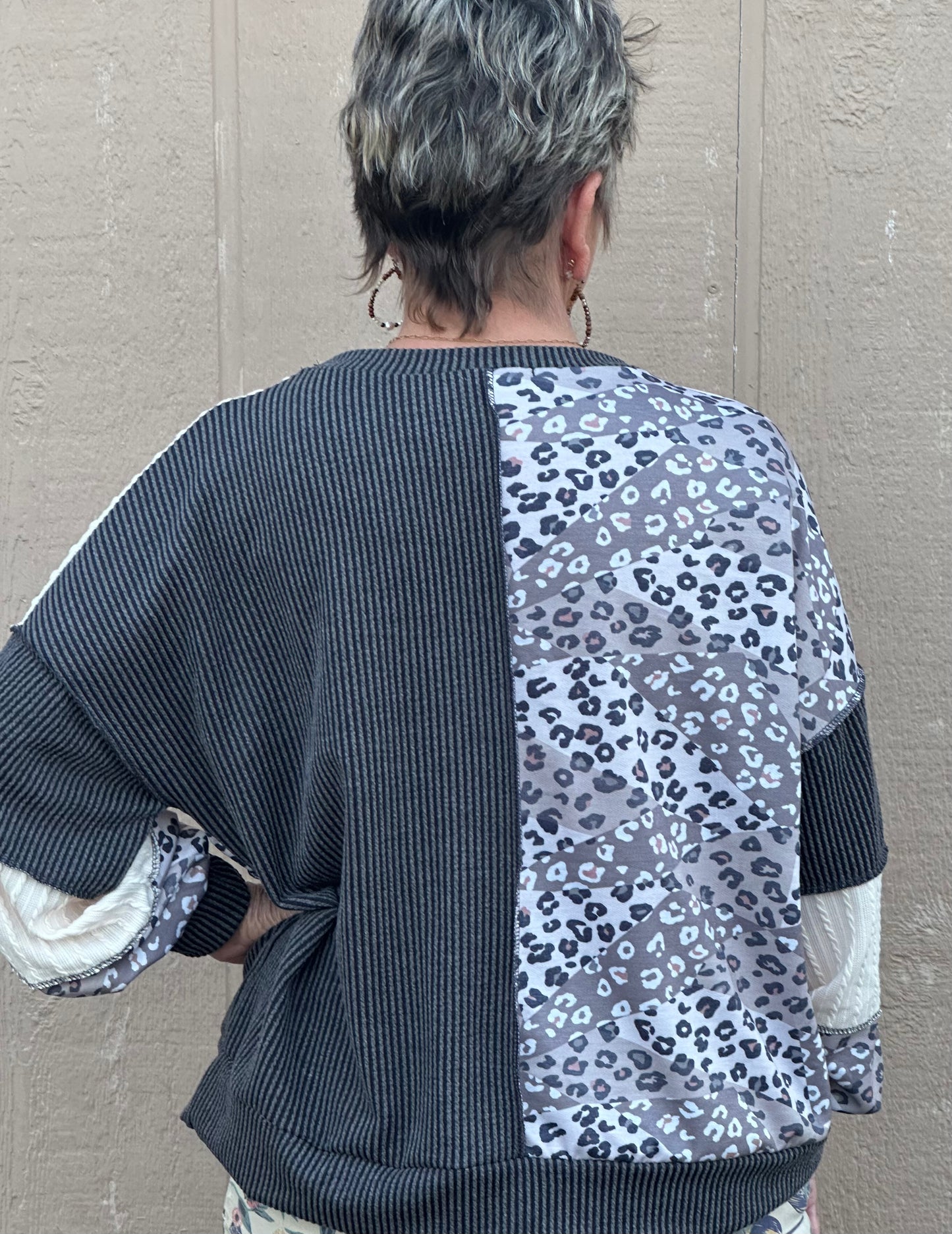 Haptics Mixed Media top