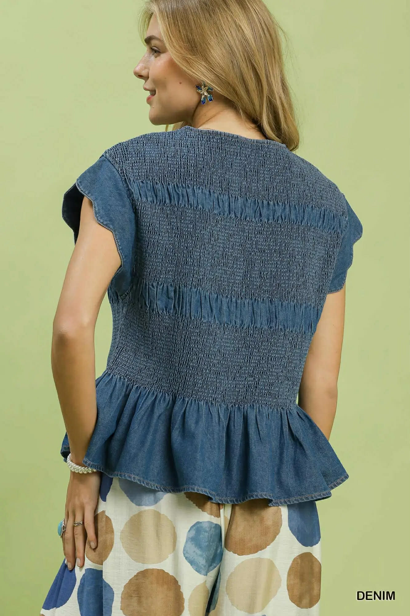 Umgee Chambray Top