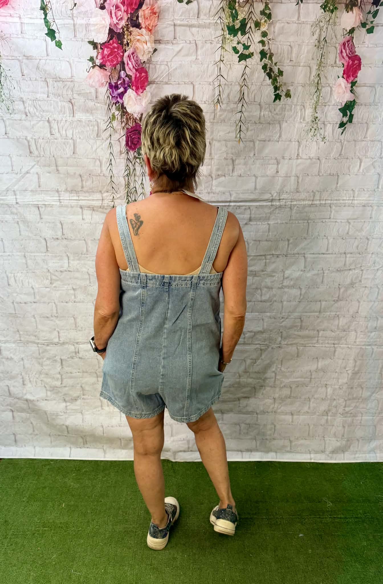Wishlist Denim romper