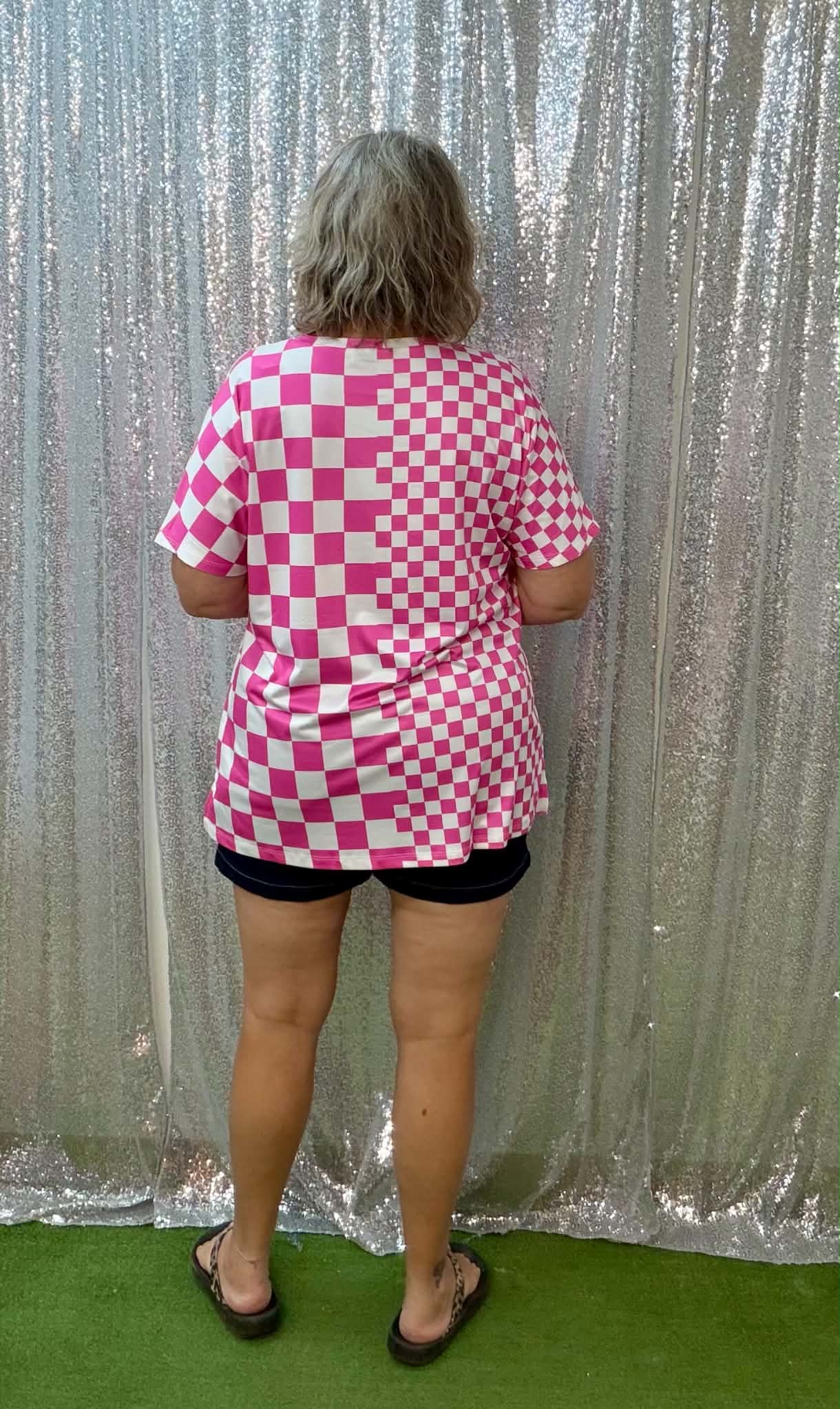 Sunshine & Rodeo checkered shirt PLUS