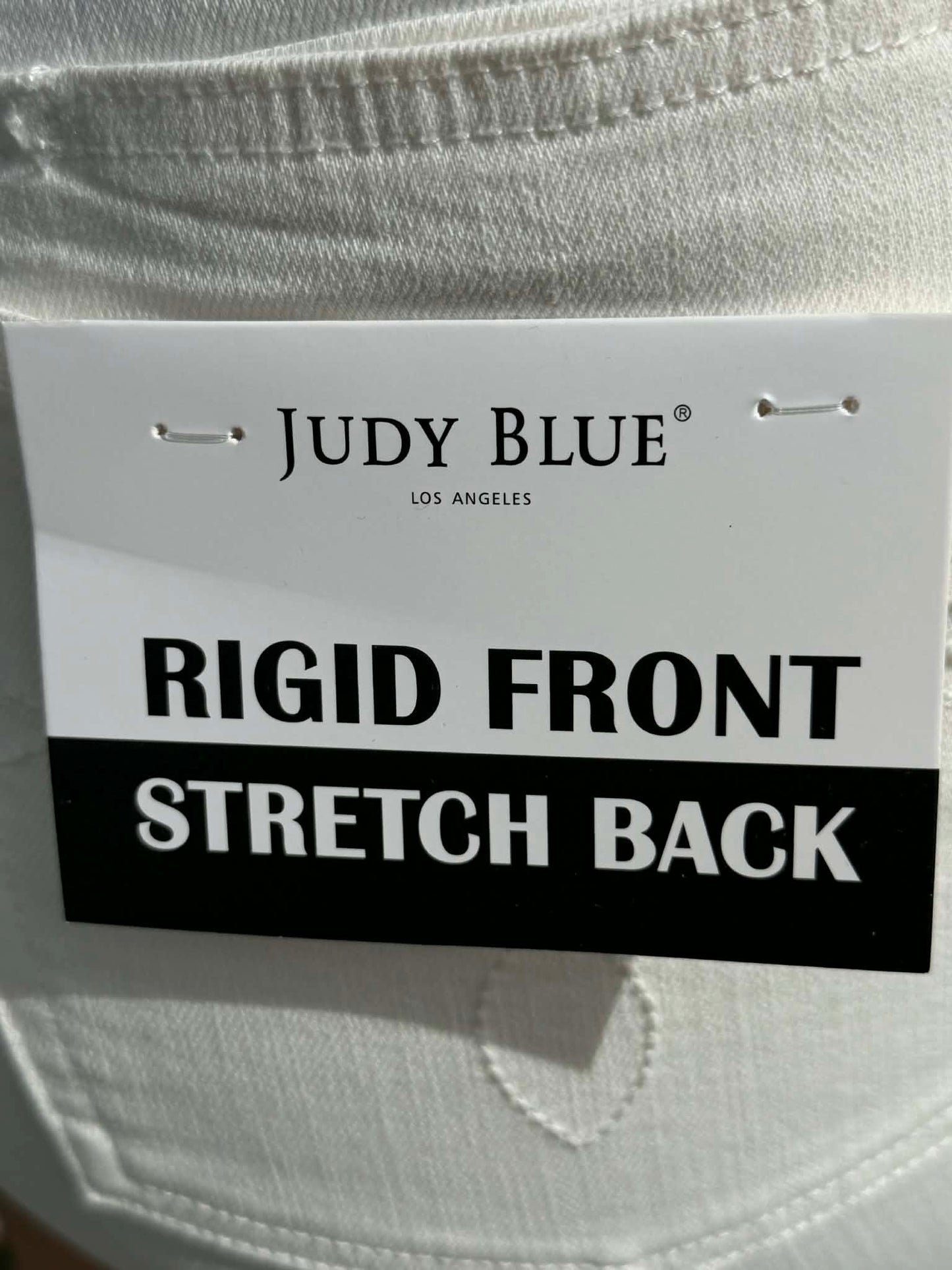 Judy Blue Dad Short White