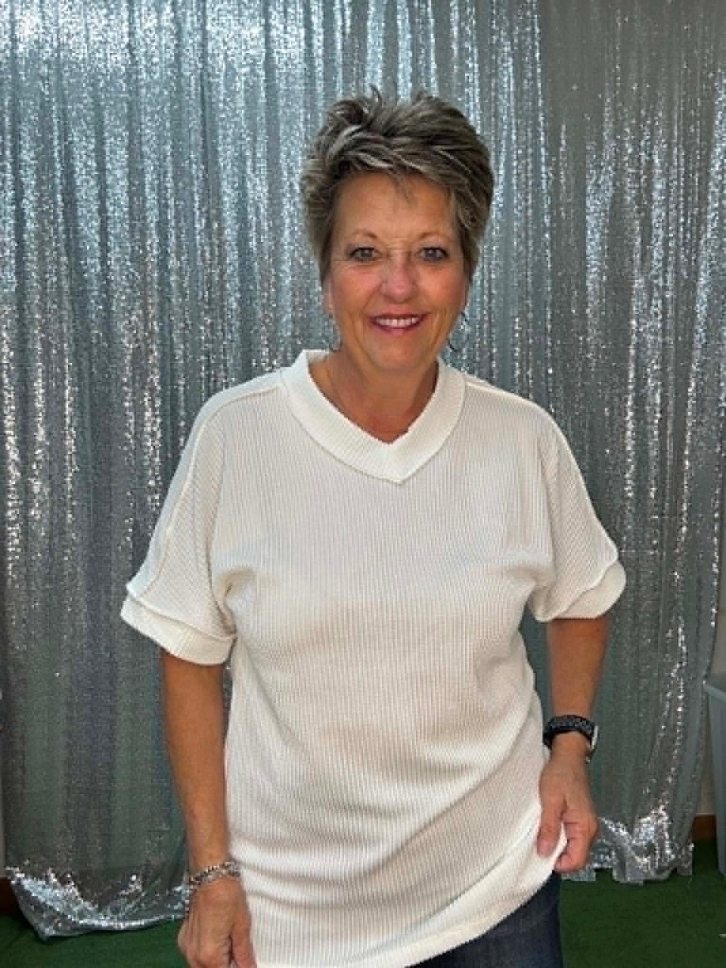 Sunshine & Rodeo Ribbed top
