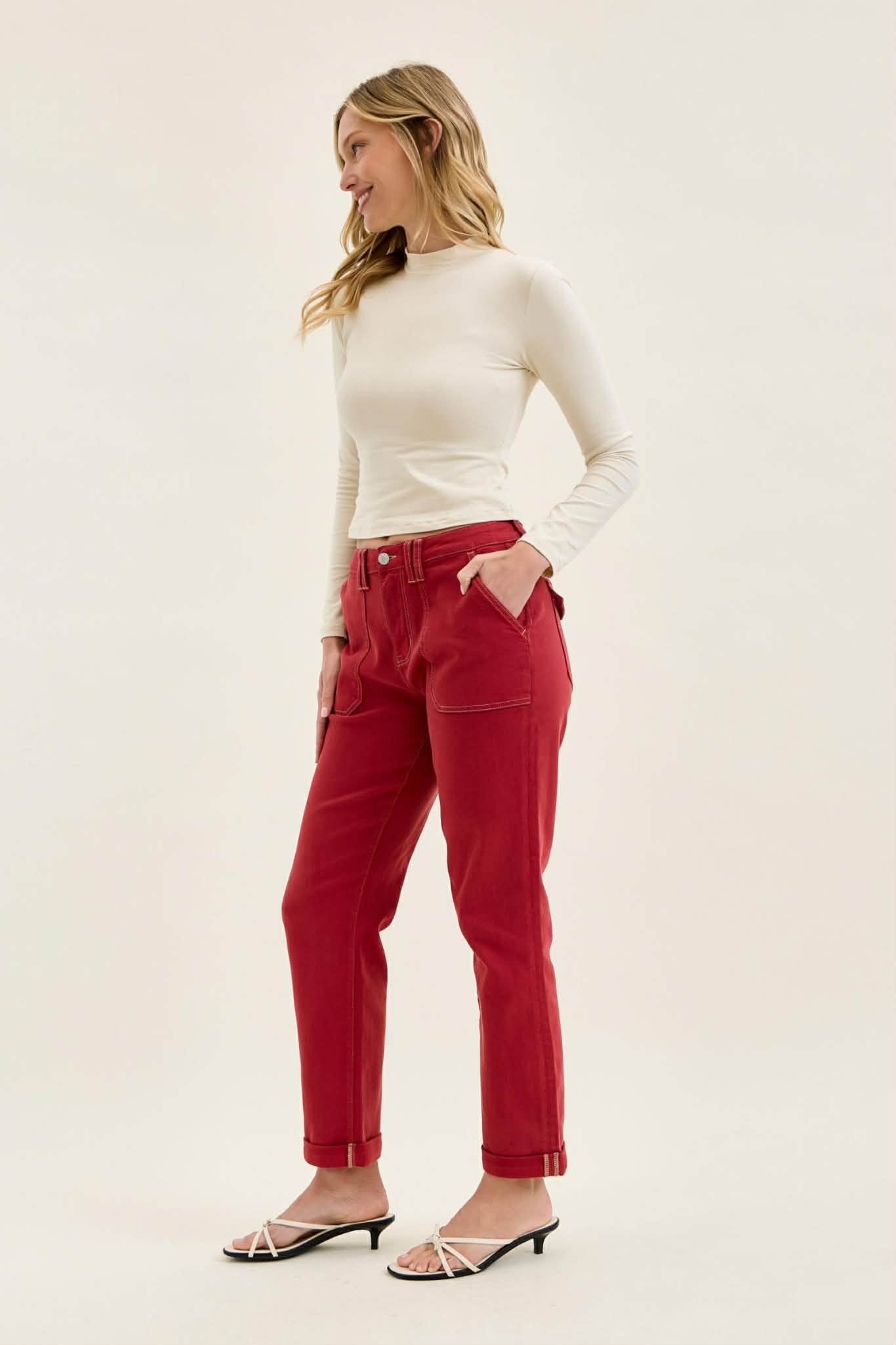 Judy Blue Haute Red Weekender
