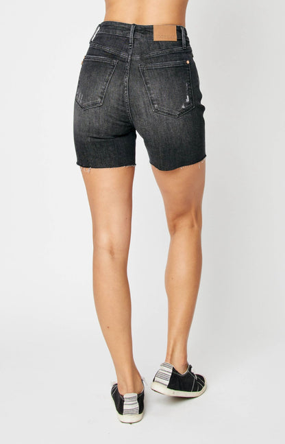 Judy Blue Rigid Front Stretch Back Shorts