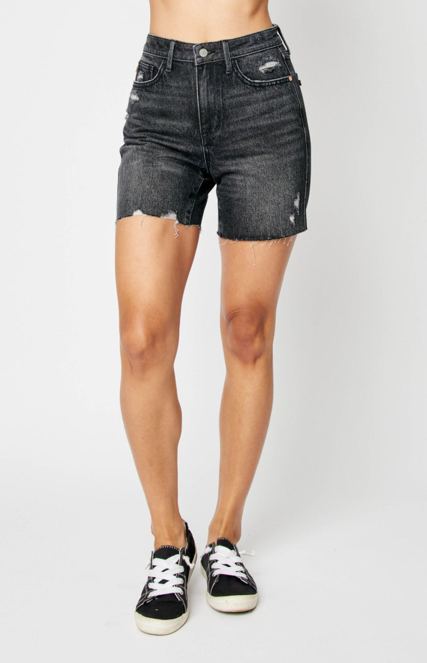 Judy Blue Rigid Front Stretch Back Shorts