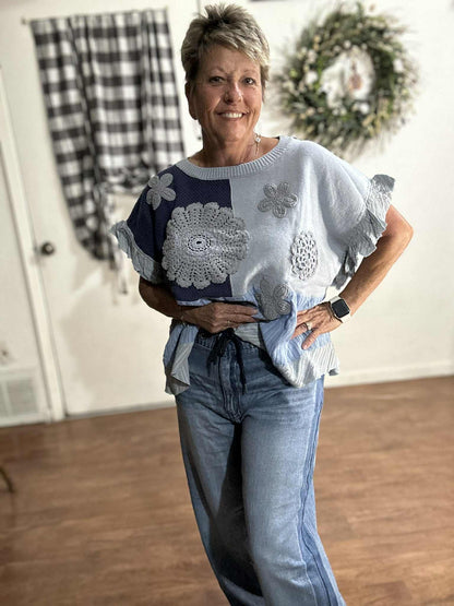 Davi & Dani Over size tops