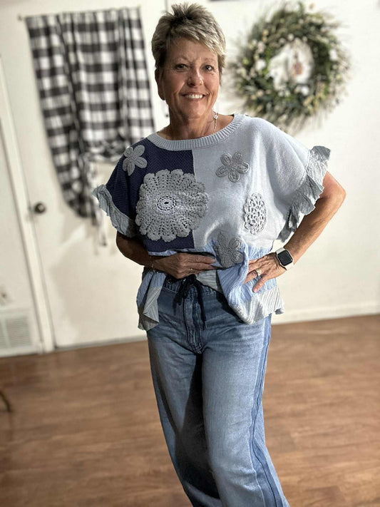 Davi & Dani Over size tops