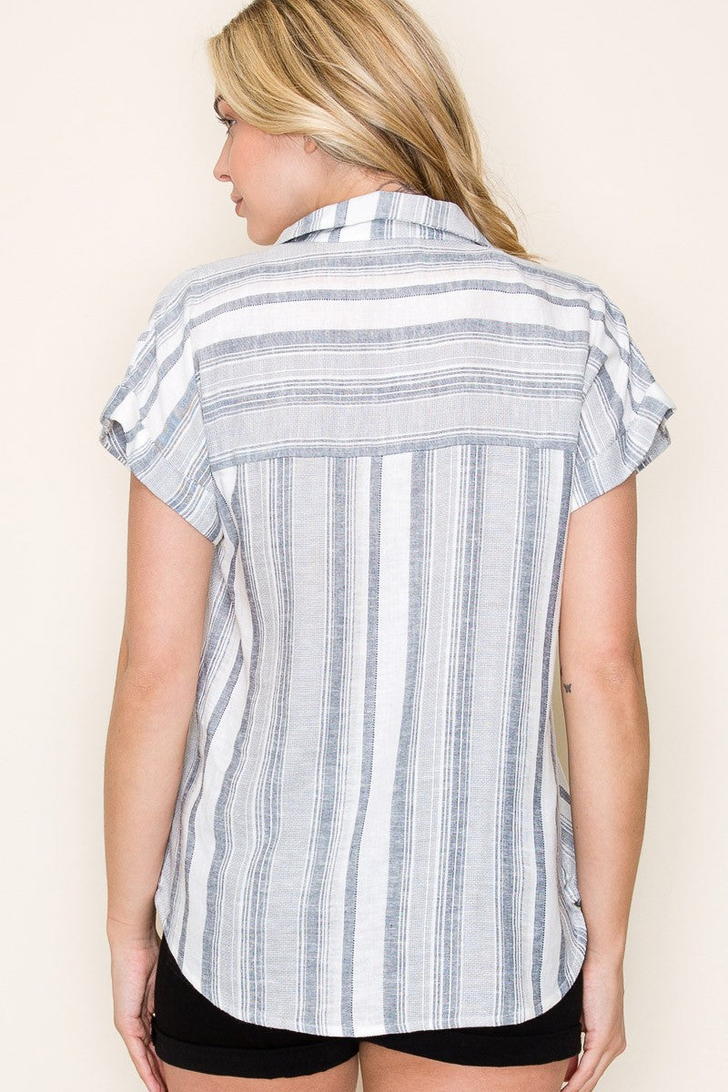 Striped Short Sleeve